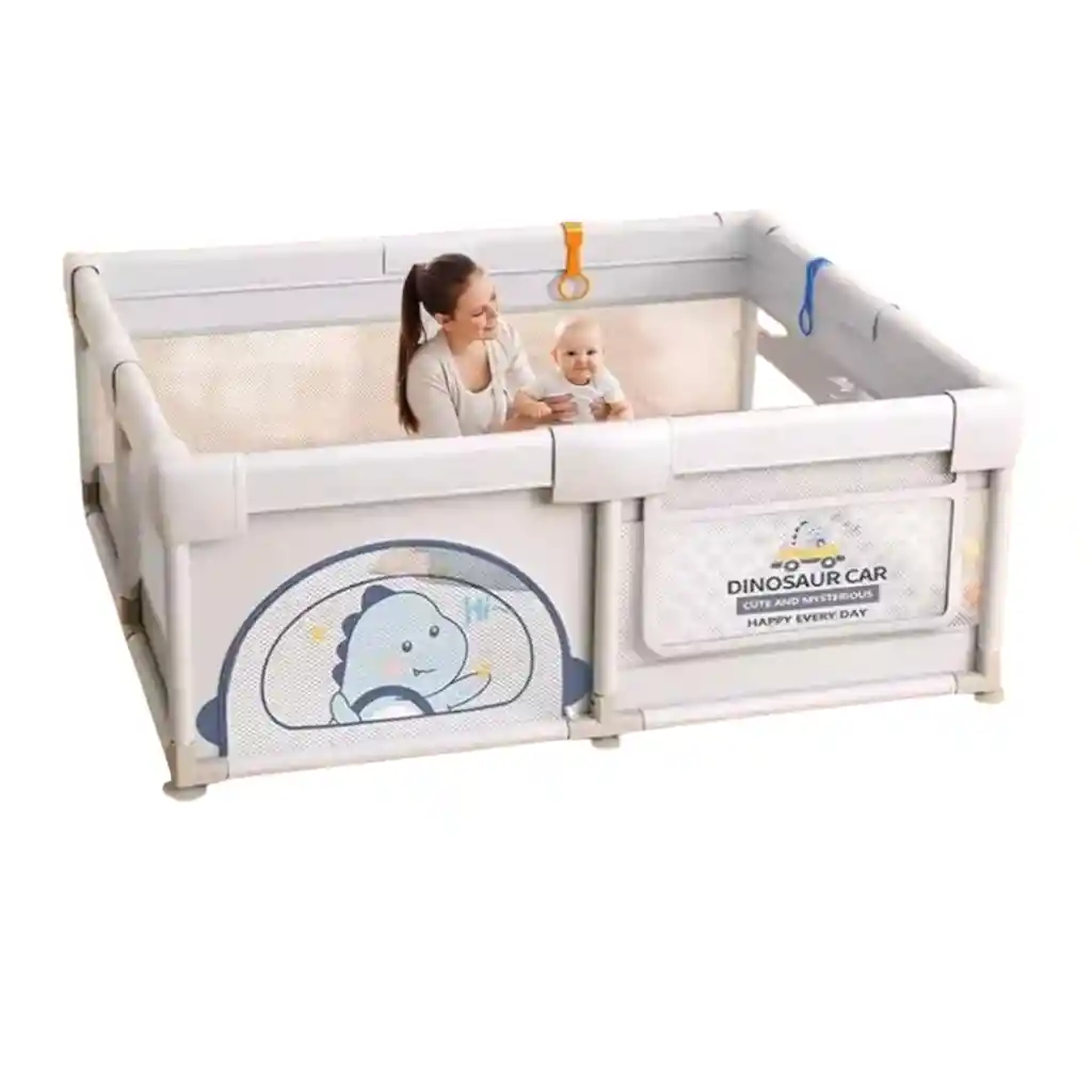 Corral De Juegos Playpen Para Bebé Dinosaurio 180cmx150cm