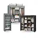 Closet Organizador Hogar X2 Armarios Ropa + Zapatero 9 Niveles Innovo Home