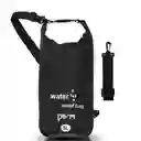 Dry Bag Morral Impermeable 100% 5 Litros Maleta Agua Color Negro