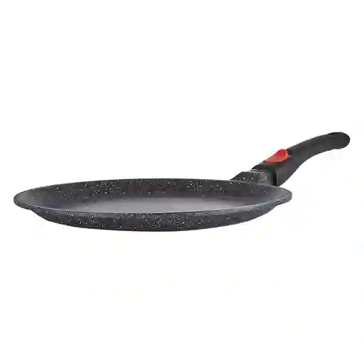 Sarten Antiadherente Granito 22cm Crepes Pizza Asa Extraible