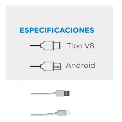 Cargador Tipo V8 Carga Rapida Harvic Cd-322-d