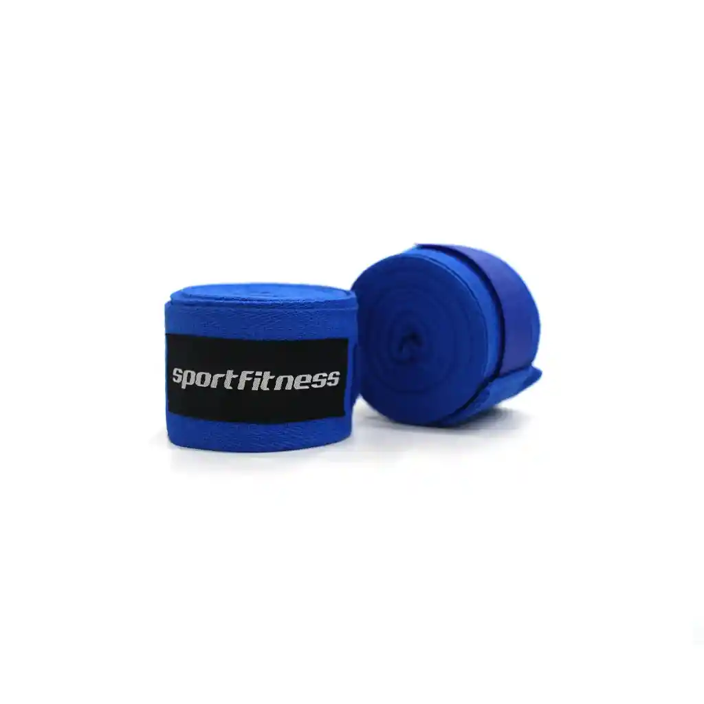 Vendaje De 180 Pulgadas Color Azul Sportfitness