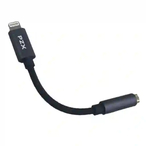 Adaptador De Audio Lighting A Plug 3.5mm Pzx 1506