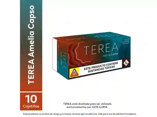 Terea Amelia Capso Cartón X10 Cajetillas