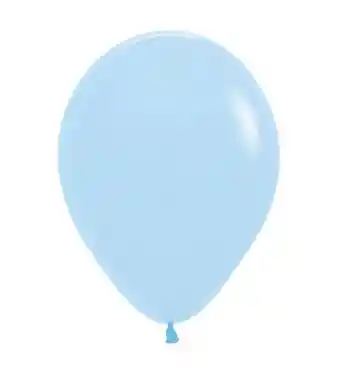 Globo R12 X 12 Azul Pastel