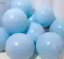 Globo R12 X 12 Azul Pastel