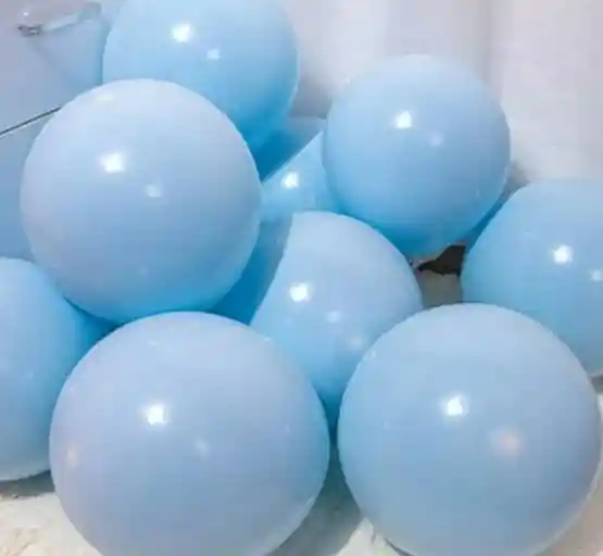 Globo R12 X 12 Azul Pastel