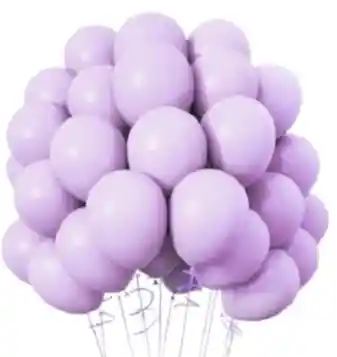 Globo R12 X 12 Lila Pastel