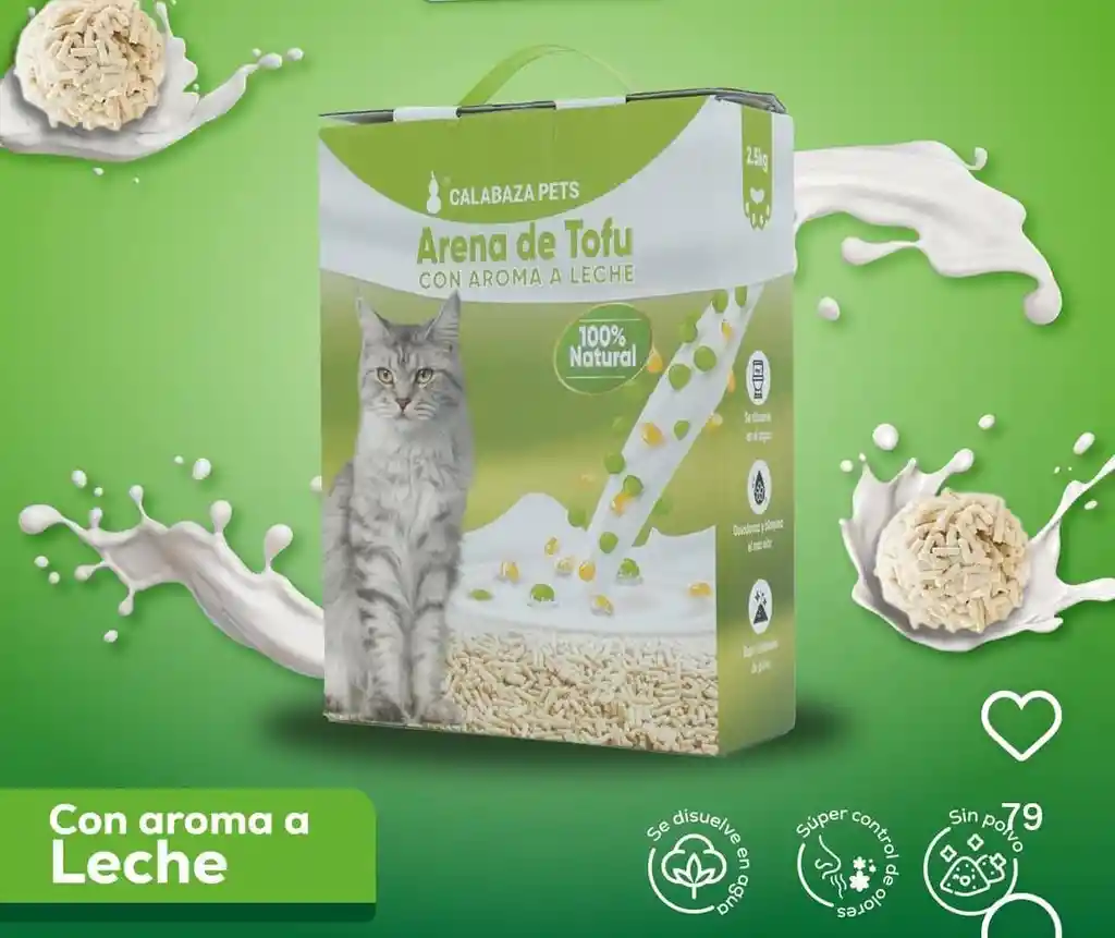 Arena Para Gatos Tofu 5 Lbs Arena Tofu Para Gatos