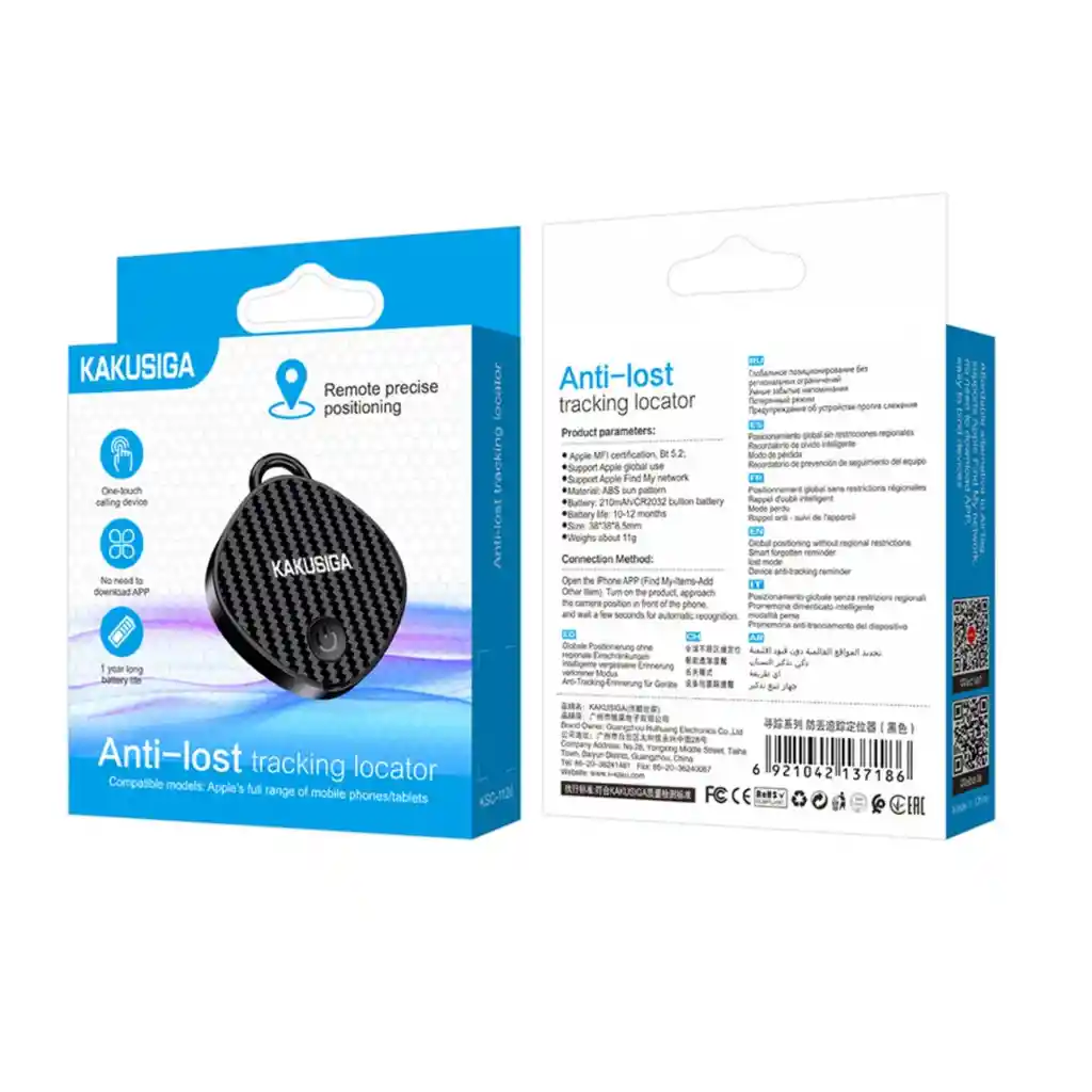 Tag Localizador Gps Airtag Antiperdida Para Iphone Satelital