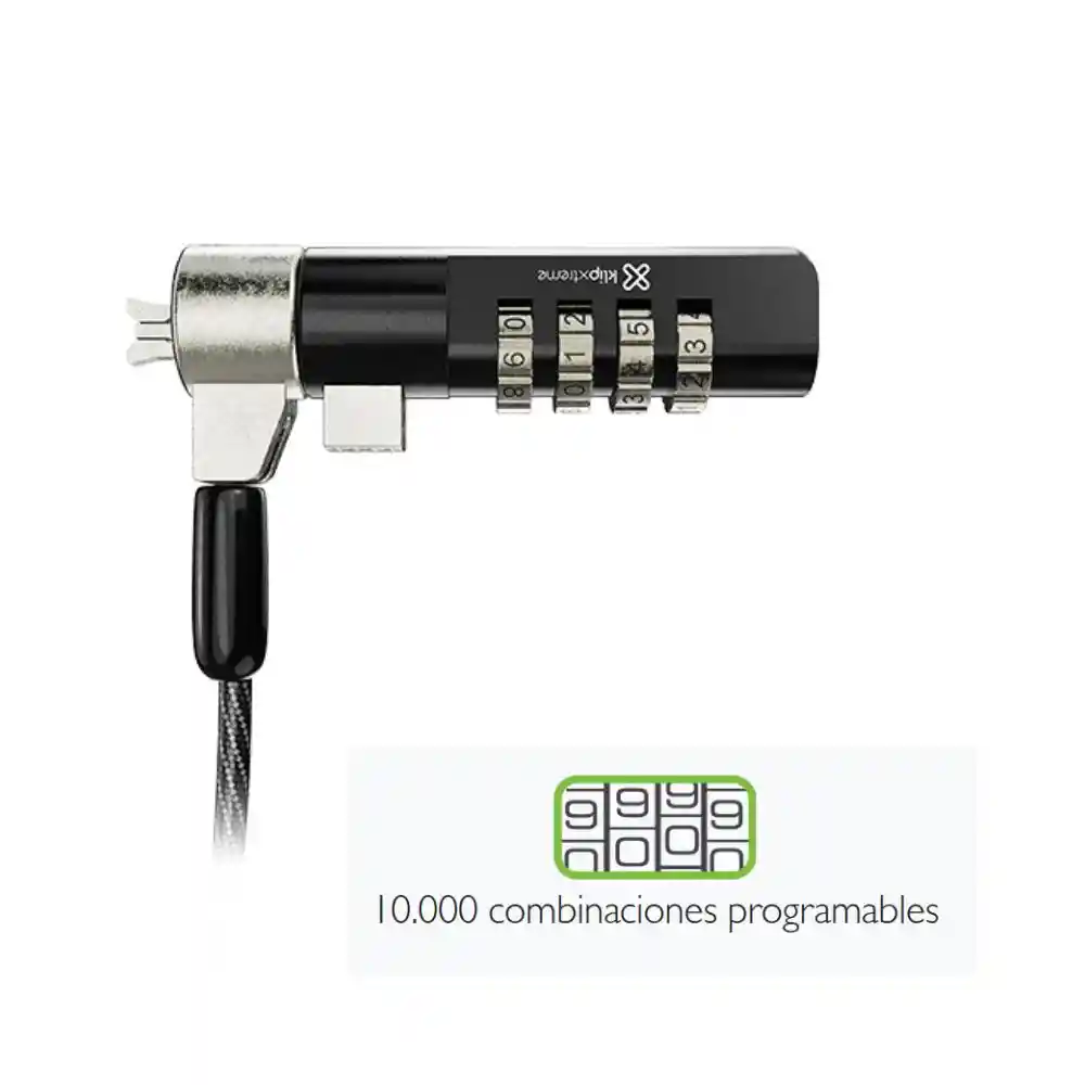 Guaya Cable De Seguridad Klipxtreme Ksd-370 - Bolt Wc Il