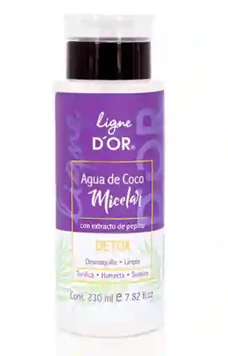 Ligne D'or Agua De Coco Micelar 230ml.