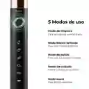 Cepillo Eléctrico Negro Con 10 Repuestos Y Estuche