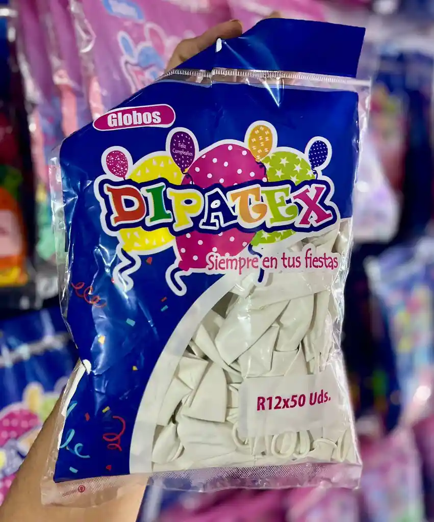 Bombas R12 X 50 Blanca Dipatex