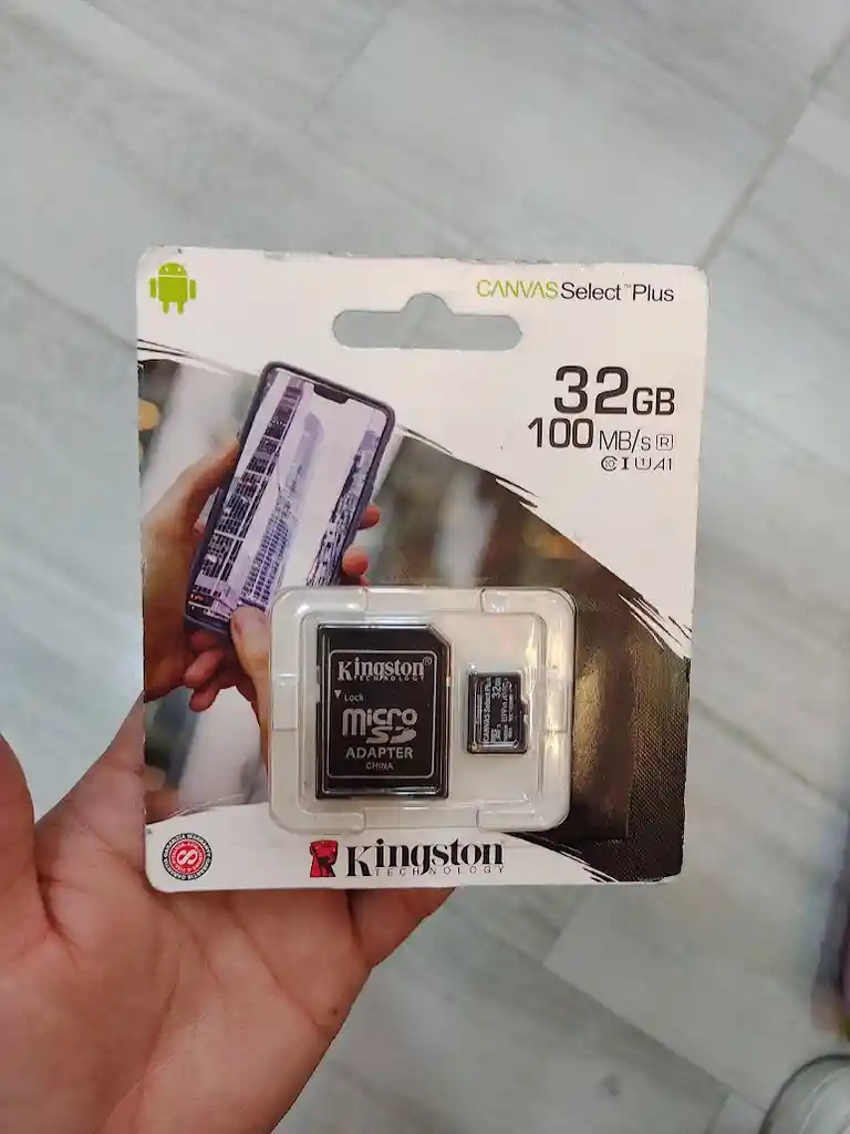 Tarjeta De Memoria Micro Sd Con Adaptador 32 Gb Kingston