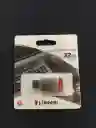 Memoria Usb 32 Gb Plateada Con Rojo Kingston