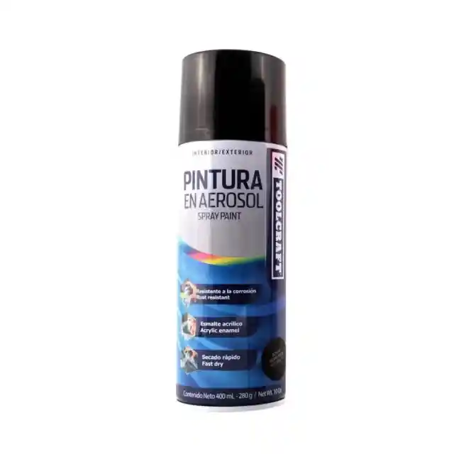 Halloween Pintura Aerosol Negra