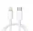 Cable Iphone Tipo C Carga Rapida 1 Metro Generico