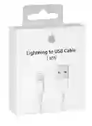 Cable Para Iphone Usb-lightning 1 Mt Generico