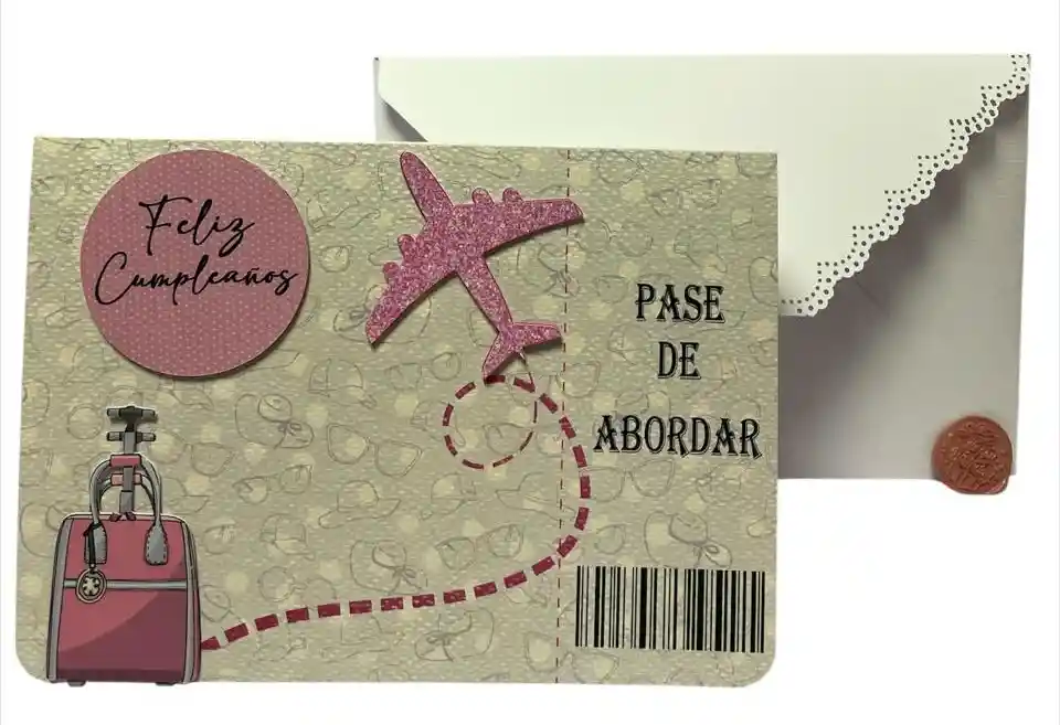 Tarjeta De Viaje ✨