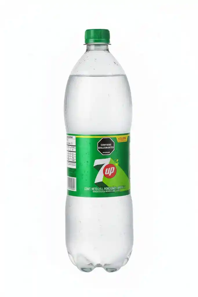 7 Up 2.5 L Gaseosa Sabor A Lima Limon
