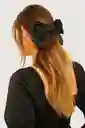 Moño Lazo Satín Para Cabello Pelo Con Hebilla