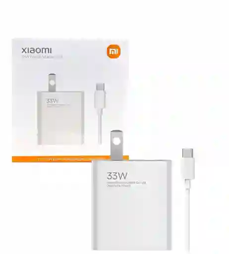 Cargador Xiaomi 33w Con Cable Usb Tipo C