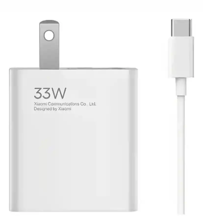 Cargador Xiaomi 33w Con Cable Usb Tipo C
