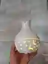Humidificador Difusor Blanco Brillante Con Luces Estilo 2 Aromatizante