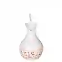Humidificador Difusor Blanco Brillante Con Luces Estilo 2 Aromatizante