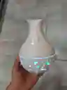 Humidificador Difusor Blanco Brillante Con Luces Estilo 2 Aromatizante