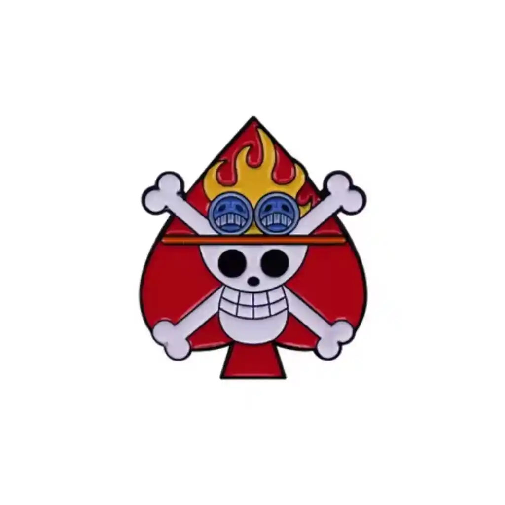 Pin Metálico Calavera One Piece