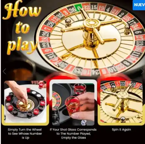 Ruleta De Shots