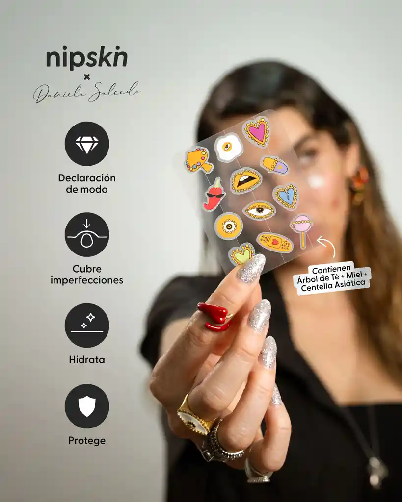 Parches Para Granitos Eye-conic – Daniela Salcedo X Nipskin®