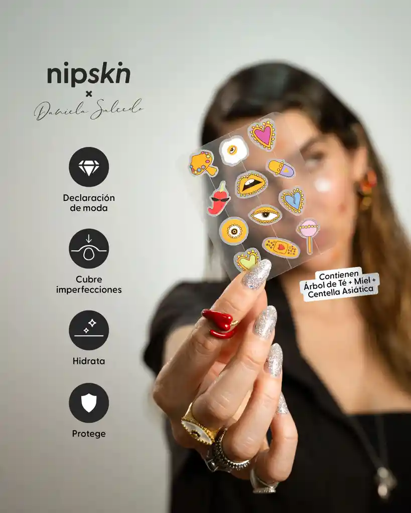 Kit: Parches Ds + Pimple Pouch Nipskin® X Ds – Daniela Salcedo