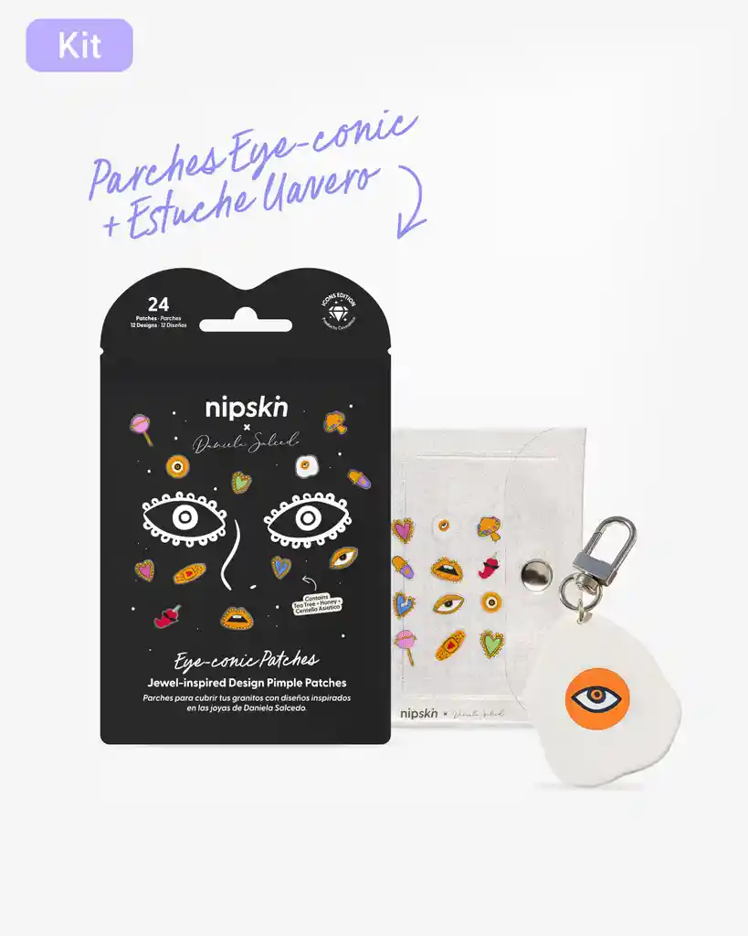 Kit: Parches Ds + Pimple Pouch Nipskin® X Ds – Daniela Salcedo