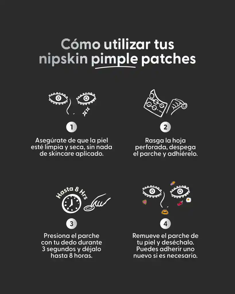 Kit: Parches Ds + Pimple Pouch Nipskin® X Ds – Daniela Salcedo