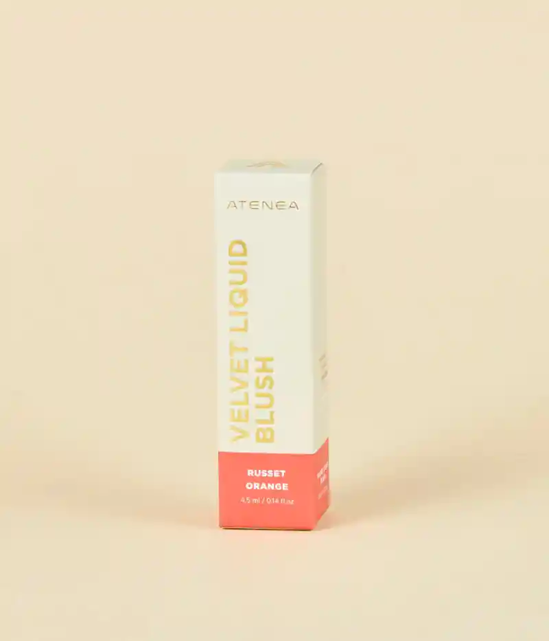 Rubor Líquido Velvet Collection Blush - Russet Organge Atenea