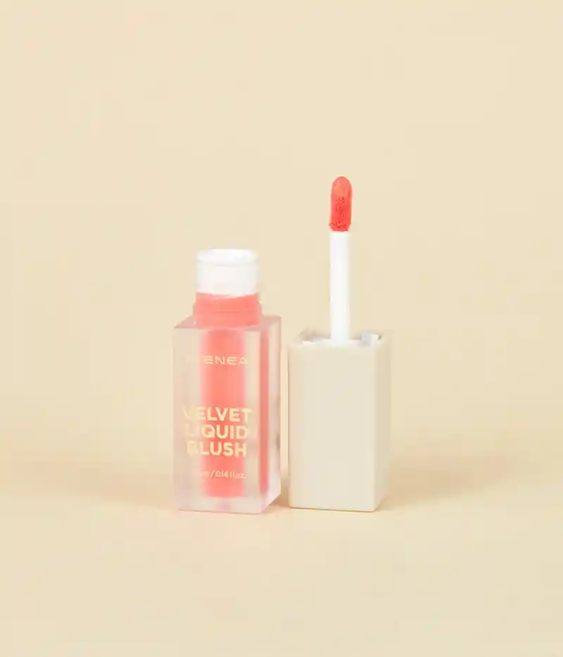 Rubor Líquido Velvet Collection Blush - Russet Organge Atenea
