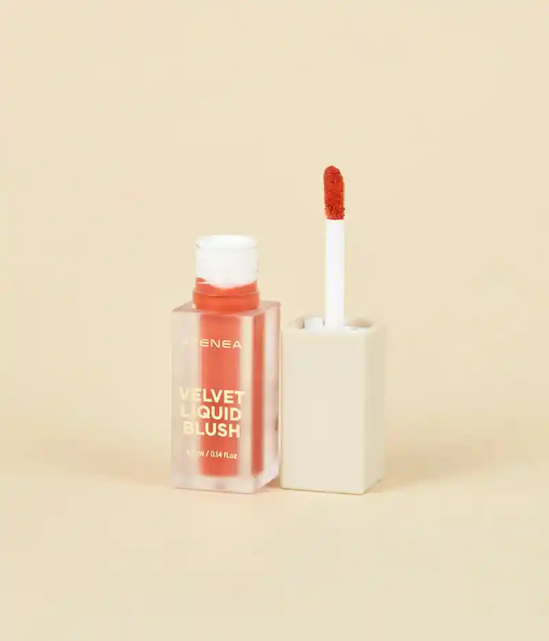 Rubor Líquido Velvet Collection Blush - Chili & Hot Atenea