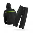 Impermeable Motero Talla L Con Intercomunicador Bluetooth Y20 Manos Libres