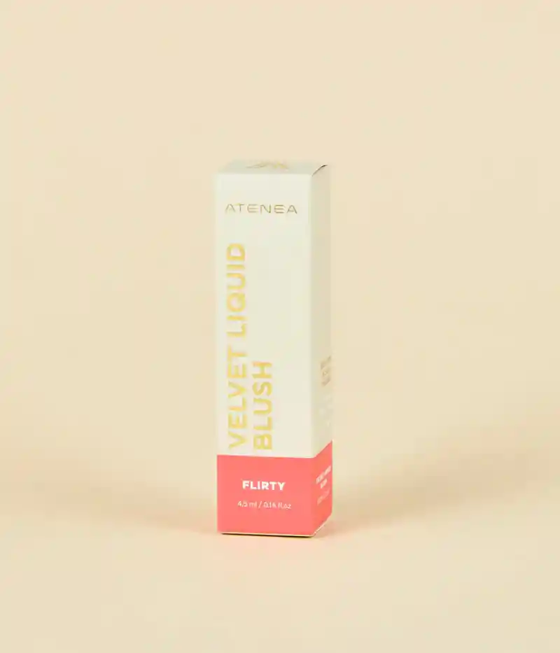 Rubor Líquido Velvet Collection Blush - Flirty Atenea