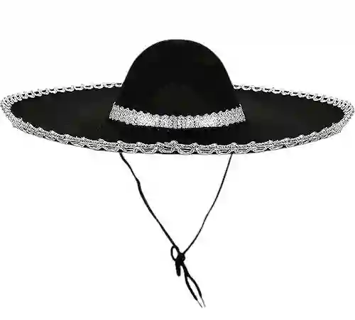 Sombrero Mariachi Ref 0249 Halloween, Hora Loca, Fiestas