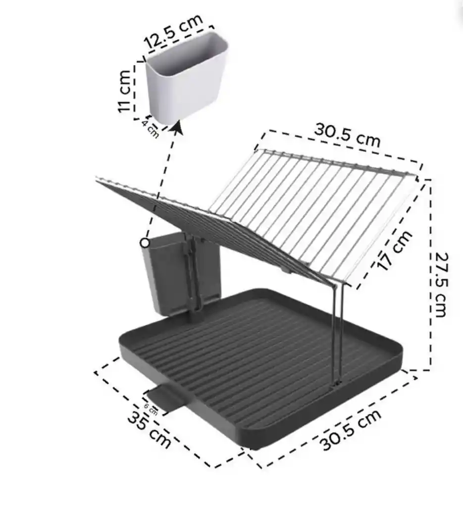 Escurridor De Platos 2 Niveles