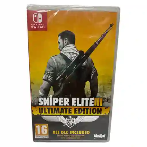 Sniper Elite 3 Ultimate Edition Nintendo Switch Fisico Y Fisico