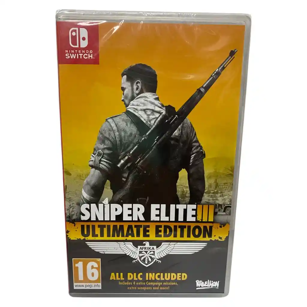 Sniper Elite 3 Ultimate Edition Nintendo Switch Fisico Y Fisico