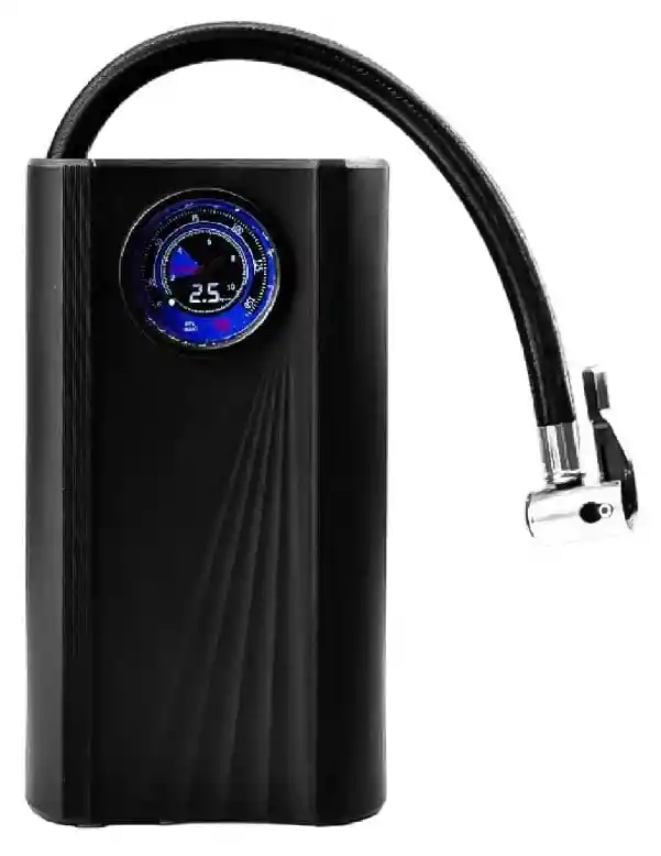 Compresor De Aire Portátil Recargable Digital Para Carro Moto Bicicleta