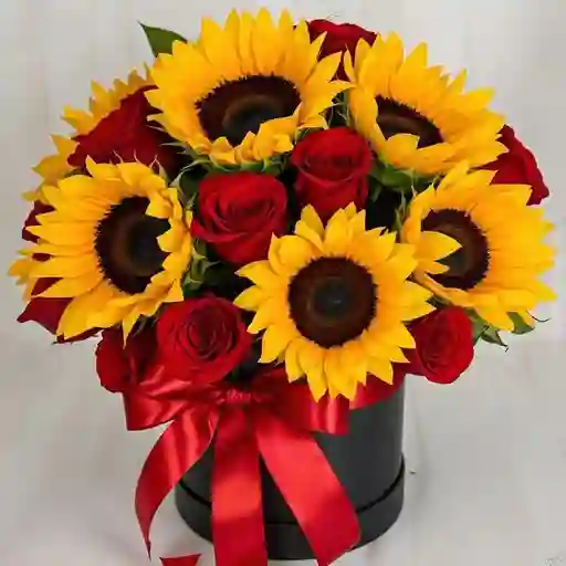 Box Girasoles Y Rosas