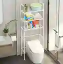 Mueble Organizador Para Baño 3 Niveles Estantería Resistente Multiusos