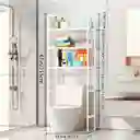 Mueble Organizador Para Baño 3 Niveles Estantería Resistente Multiusos